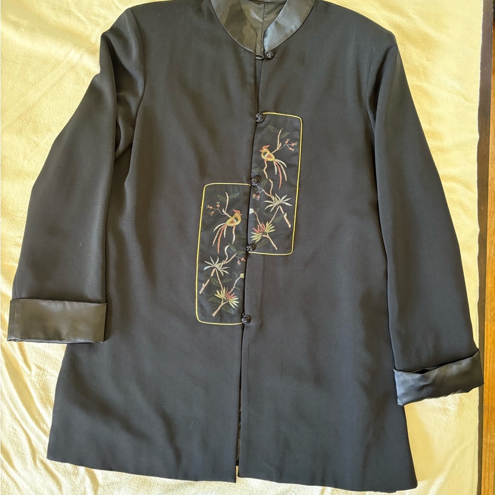 Vintage Embroidered Women's Coat